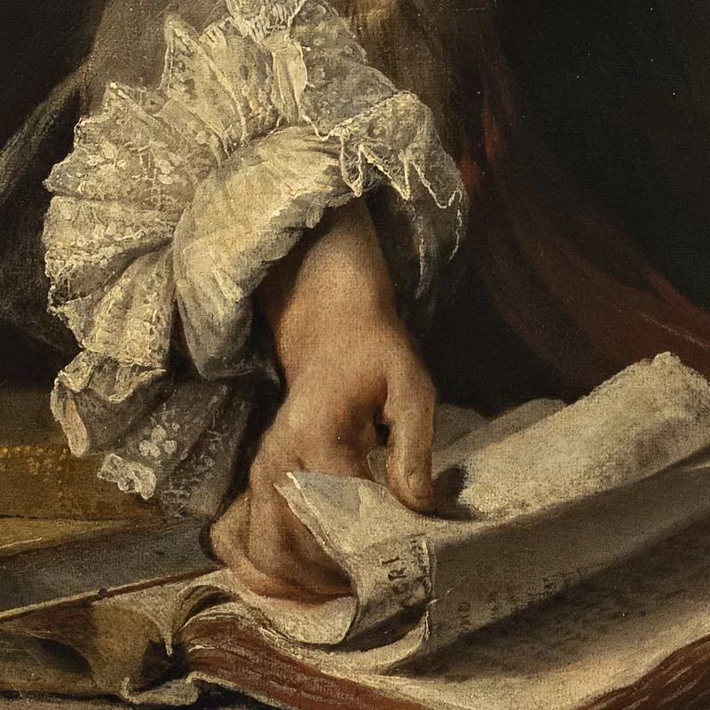 Autoritratto - dettaglio, Galleria dell'Accademia, Venezia